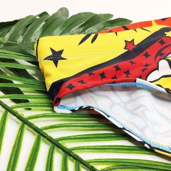 Men' s Padded Naughty Speedo Swim Briefs Pouch Enhancing WTF Swimwear Size XL - Picture 10 of 10